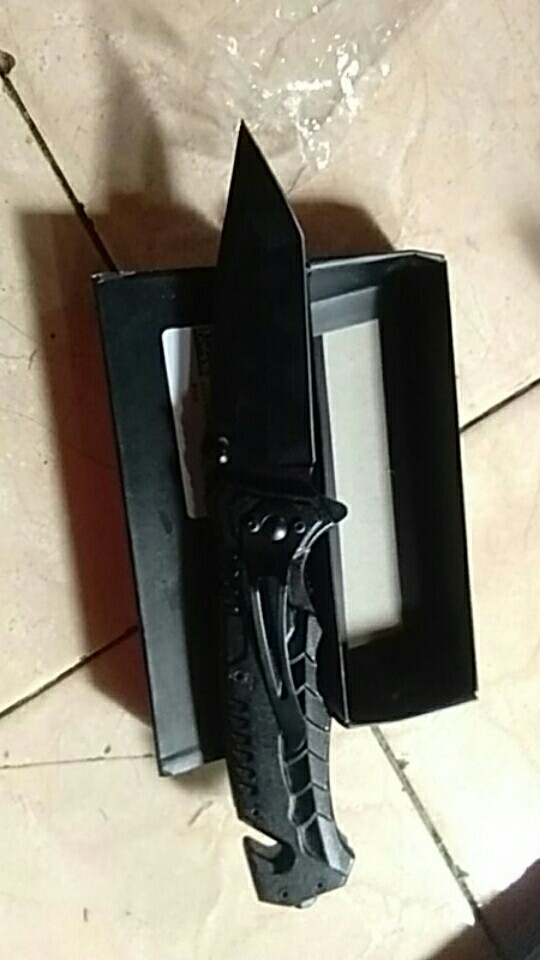 Pisau Lipat Boker Cs Go Portable Folding Knife Square Head