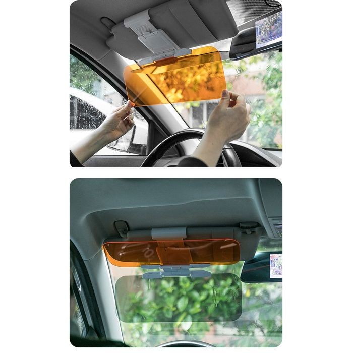 Pelindung Mata Dari Silau Sinar Lampu / Anti silau Matahari siang dan malam hari / HD Vision Visor Car Sun Glasses AM-23 AM-11