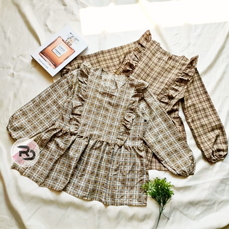 RD FASHION CIRELEA BLOUSE - BLOUSE MUTHIA FIT TO L