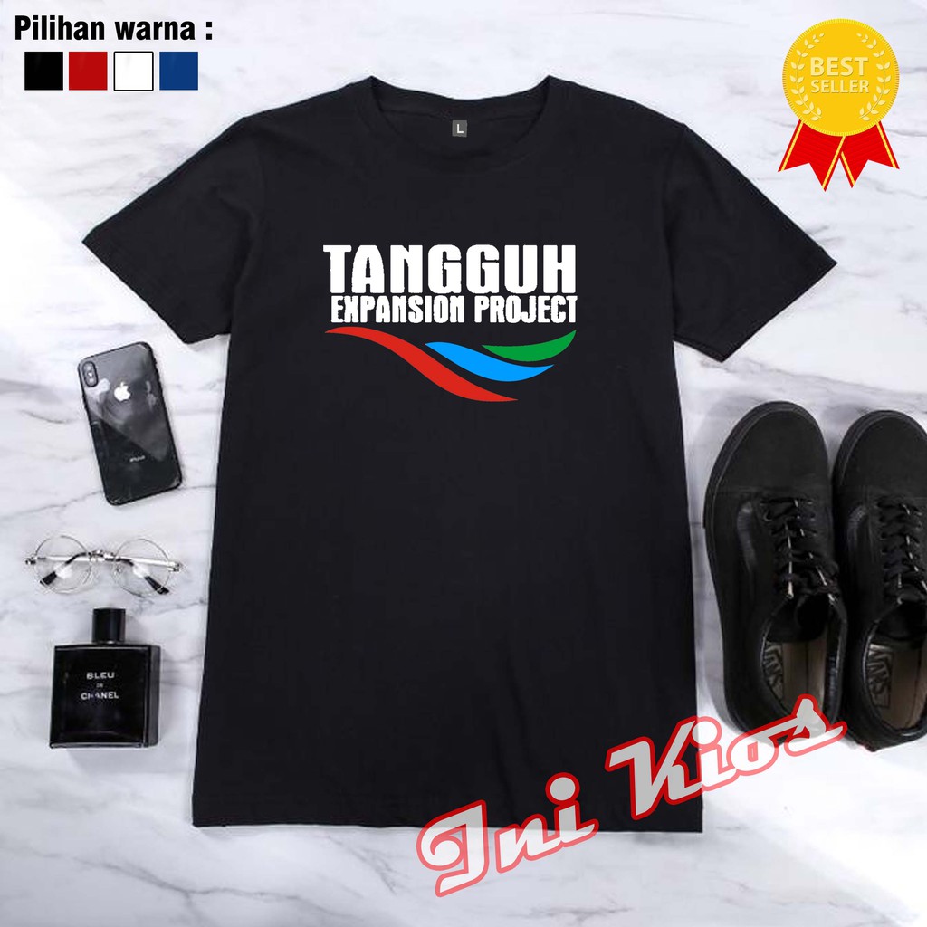 KEREN Baju Kaos TANGGUH LNG keren pria wanita TANGGUH EXPANSION PROJECT DISTRO NEW