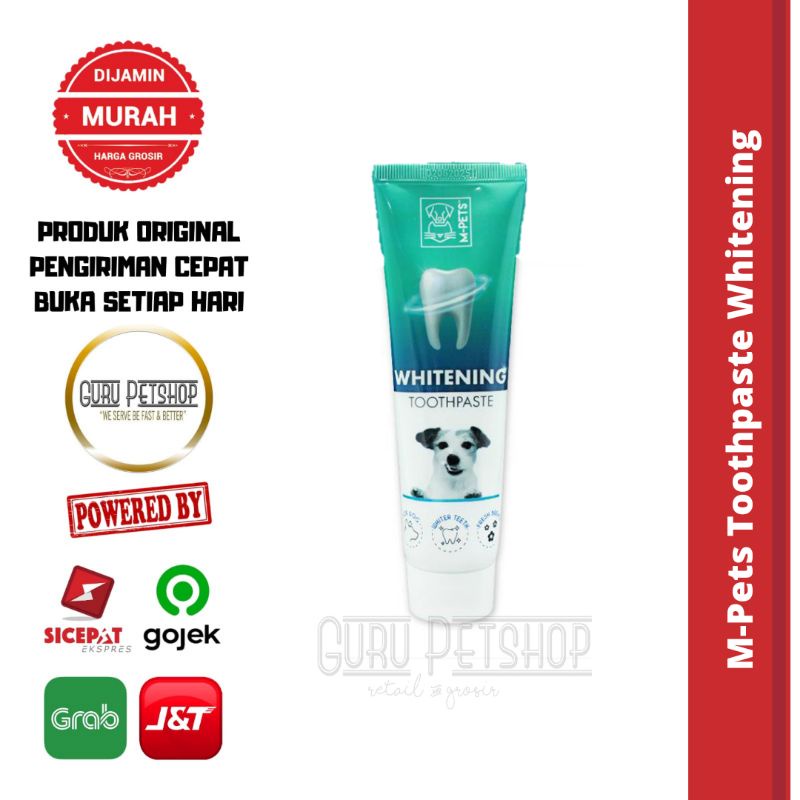 M-Pets Toothpaste Whitening For Dog 100 Gram / Pasta Gigi Anjing