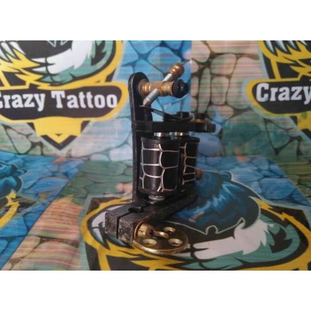 Mesin Alat Tattoo Coil Iron D 10Wrab Tatto Liner And Shader Tato