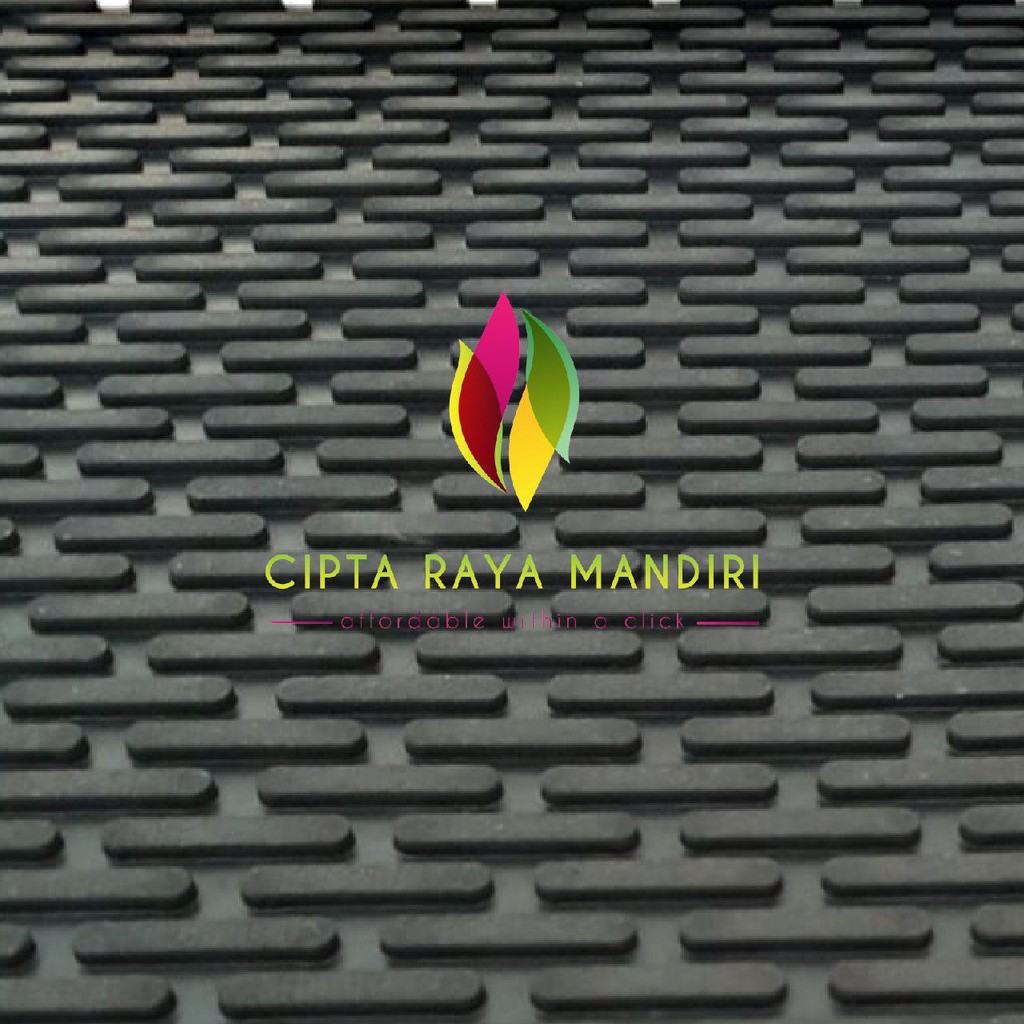 Karet Multifungsi Anti Slip / Alas Mesin - Ridge Mat