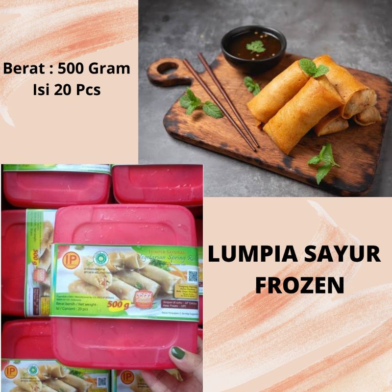 

LUMPIA SAYUR 500 GRAM