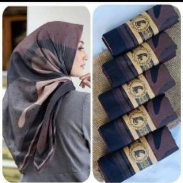 Pilih Motif !! Hijab Voal Segiempat Motif Terlaris / Jilbab Voal / Kerudung Segi Empat Motif