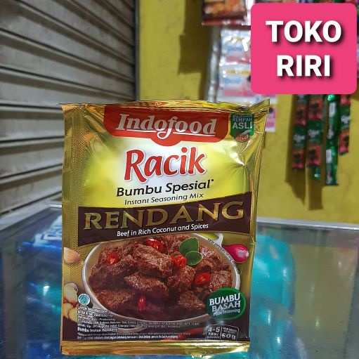 

racik bumbu special rendang