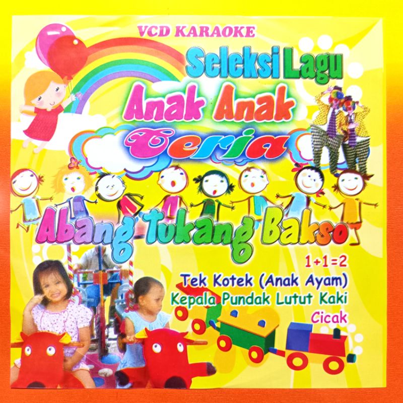 KASET VCD MUSIK SELEKSI 21 LAGU ANAK ANAK CERIA PILIHAN TERPOPULER.