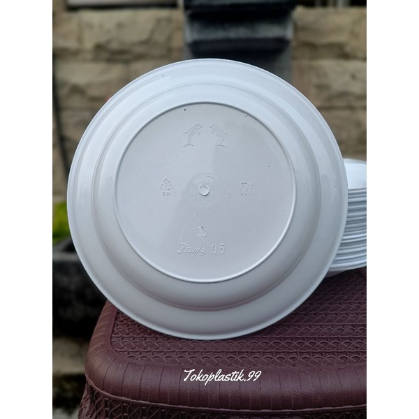 Piring plastik ayam jago murahhh ✔️GROSIRRR‼️-2