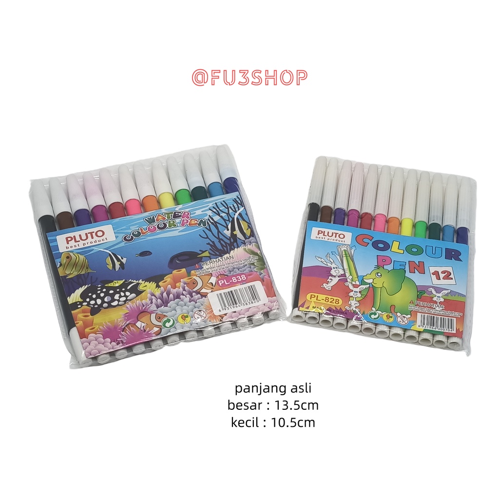 

[isi 12 warna] spidol warna / spidol gambar / crayon / spidol mewarnai