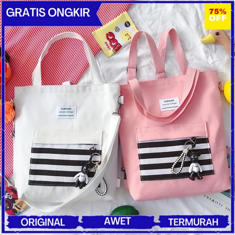 (BAYAR DITEMPAT) TERBARU DAN TERLARIS CHIO - Tote Bag (Bisa Ransel Bisa Selempang)