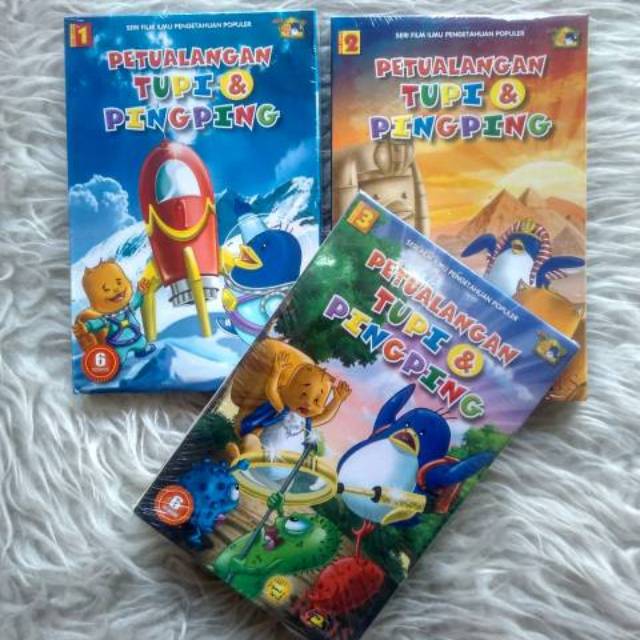 VCD PETUALANGAN TUPI DAN PING-PING