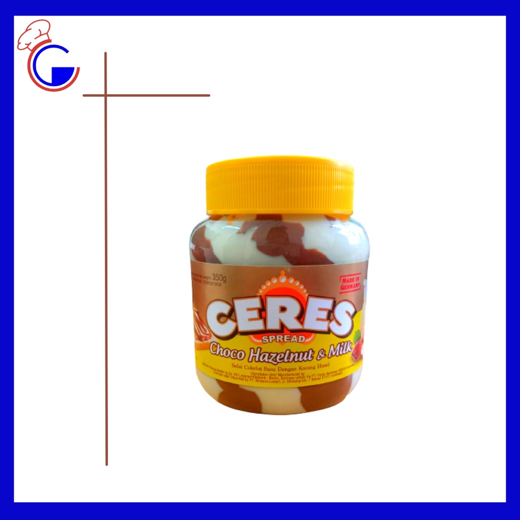 

Ceres Spread Choco Hazelnut & Milk 350Gr