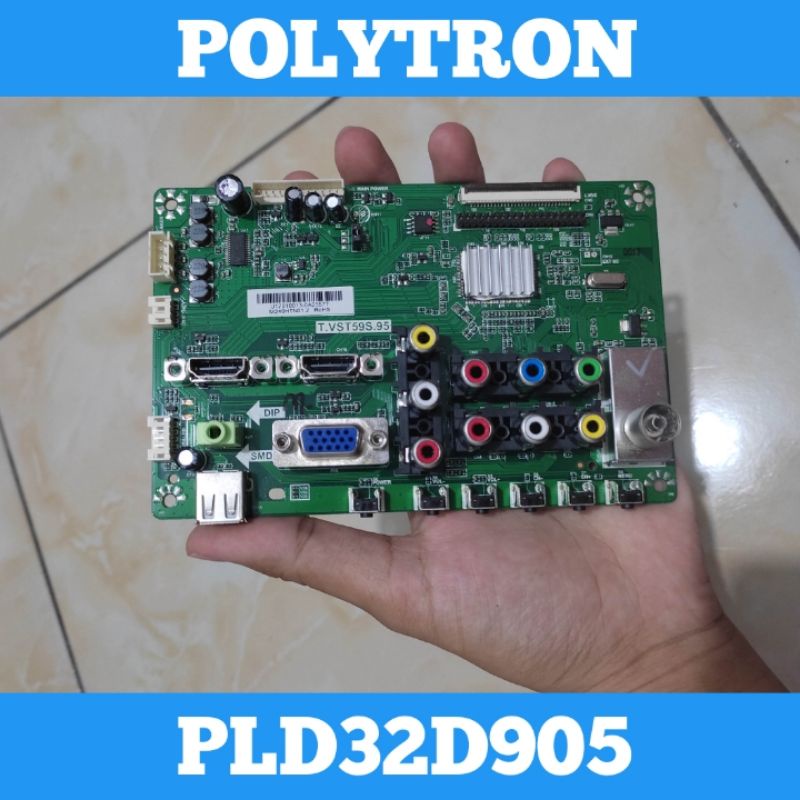 Mainboard Baru Bergaransi - Mainboard TV LED POLYTRON PLD32D905 Mainboard TV POLYTRON PLD32D905 Main