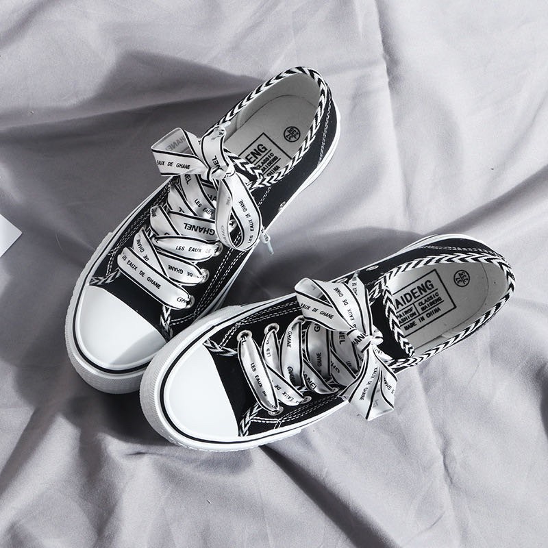 SPD343 SEPATU TALI PITA SATIN RIBBON GHANEL KOREAN STYLE KOREA LOOK IMPORT SBY