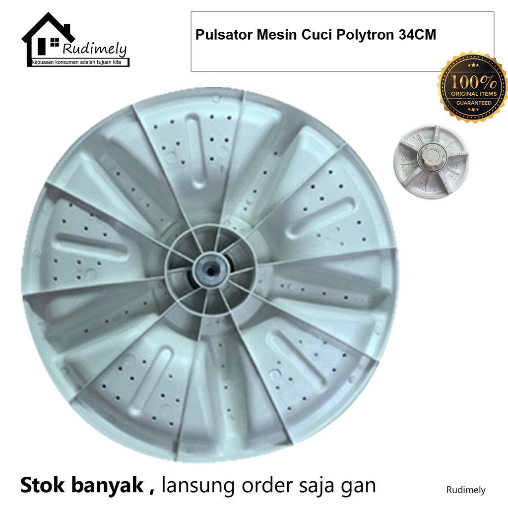 GROSIR Pulsator Mesin Cuci Polytron  34CM GIGI 10 BERKUALITAS