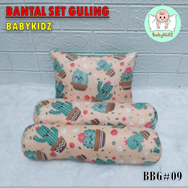 Bantal Set Guling / Bantal NewBorn / Bantal Tidur Bayi karakter