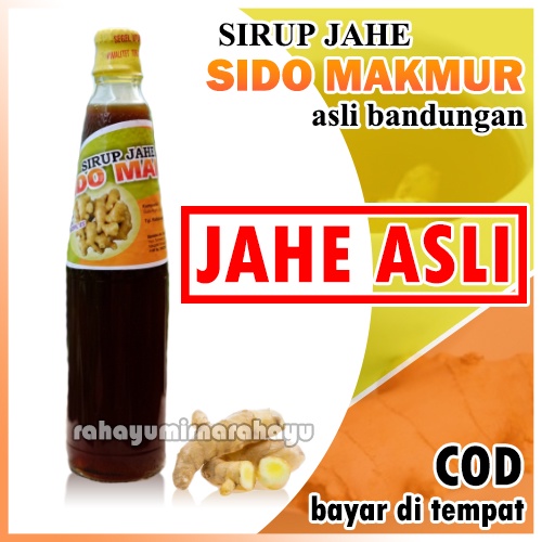 sirup jahe asli sido makmur