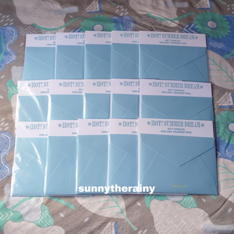 [SEALED] Beyond LIVE - NCT DREAM Online Fanmeeting Hot Summer Dream MD Special AR Ticket Set Ready S