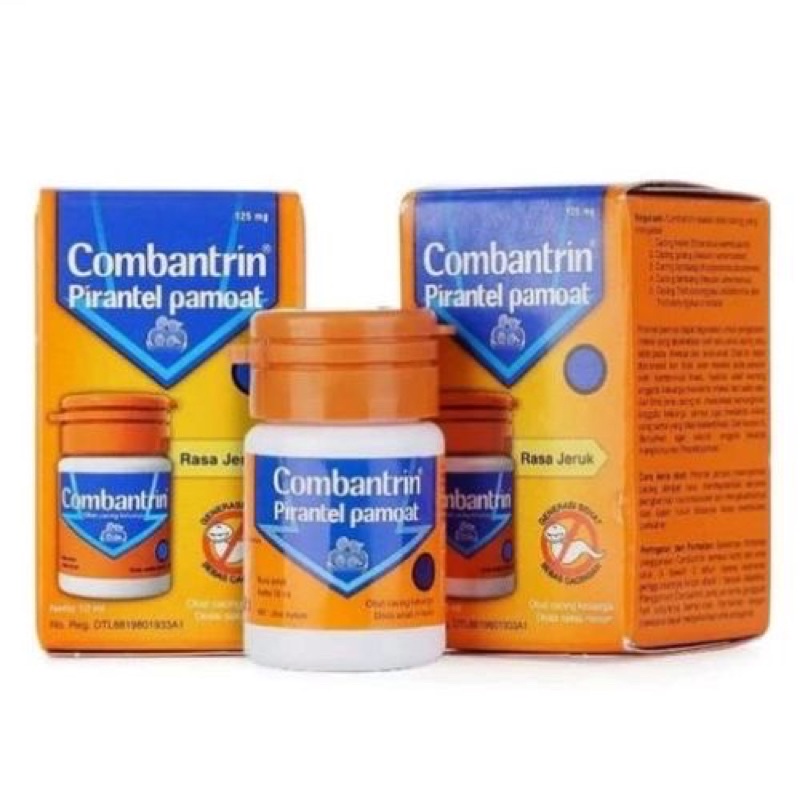 Jual Combantrin Sirup Rasa Jeruk Obat Cacing 10ml | Shopee Indonesia
