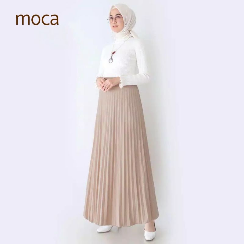 ROK PLISKET PREMIUM / ROK PLISKET PEREMPUAN / ROK PLISKET WANITA / ROK PLISKET MAYUNG / ROK PLISKET / ROK PLISKET JUMBO / ROK PLISKET PANJANG