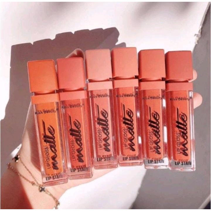 KISS BEAUTY LIP GLOSS MATTE