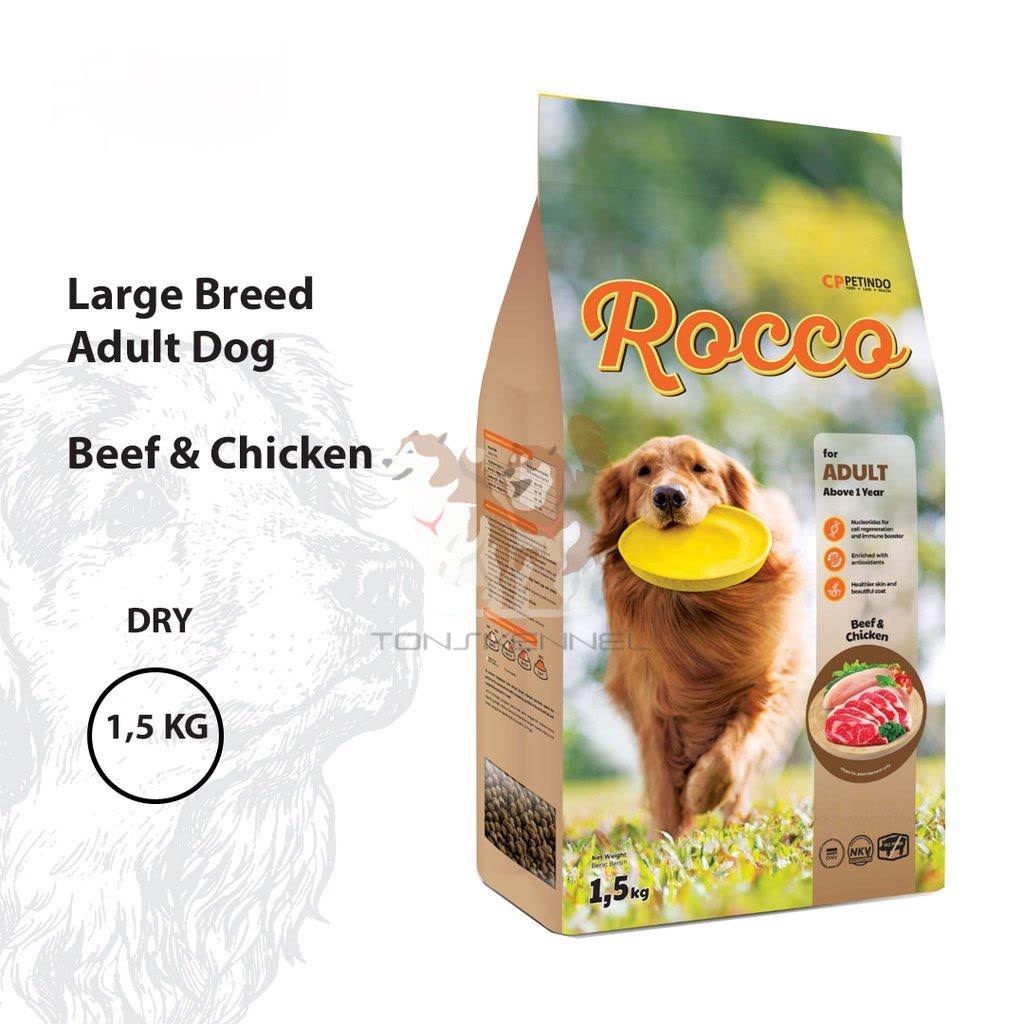 CPPETINDO Rocco Beef &amp; Chicken Adult Dog Food 1,5 Kg