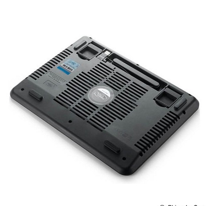 Laptop Cooler Deepcool N17 - Black Notebook Cooler Coolingpad Pending Kipas Hydro Bearing Silent Original Garansi Resmi