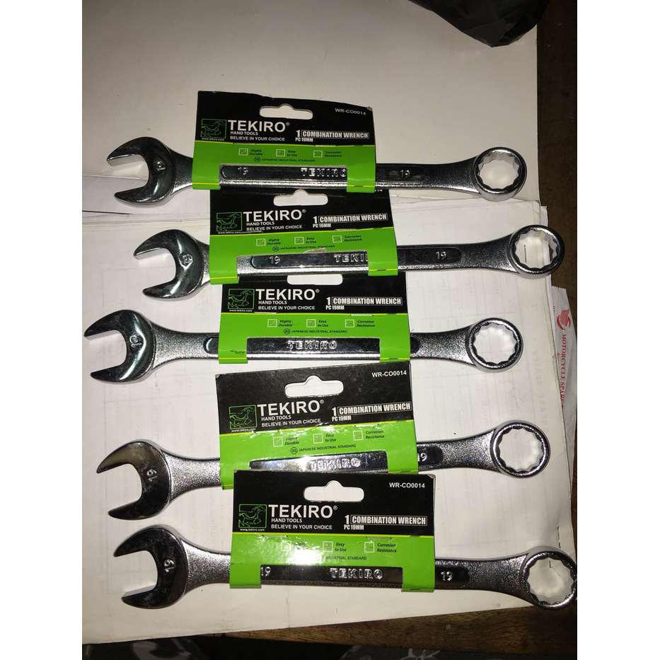 Kunci Ring Pas Tekiro 19mm