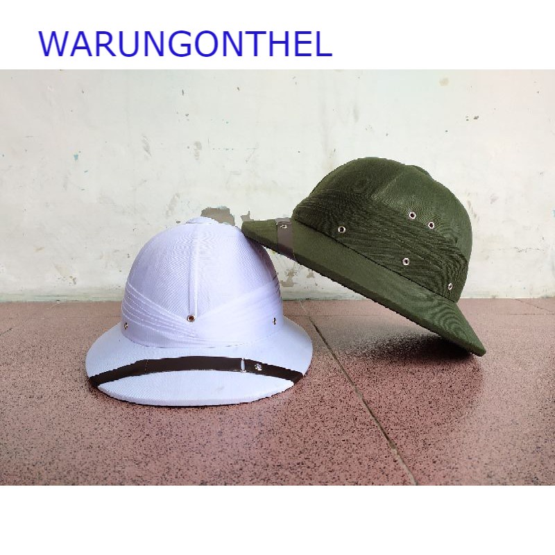 TOPI HELM SEPEDA ONTHEL - TOPI KAIN DEMANG ONTEL - TOPI HELM SEPEDA ONTA KEBO