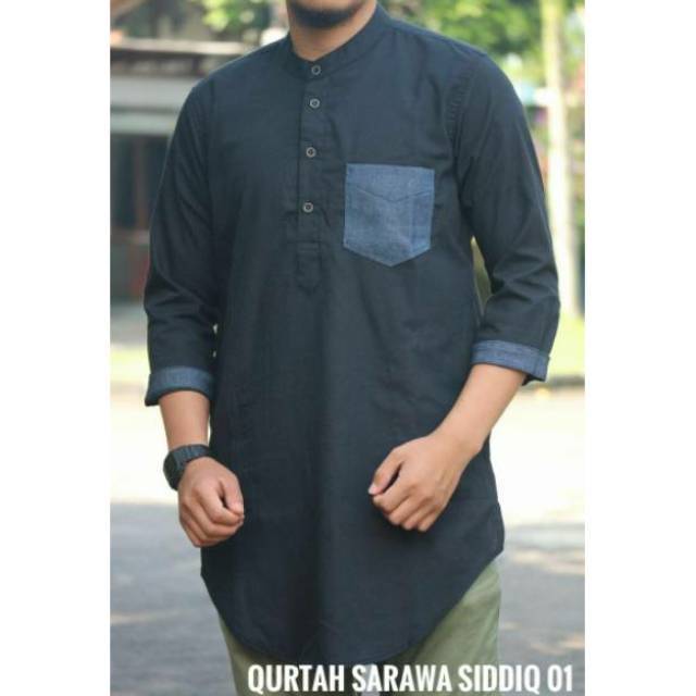 Qurtah Siddiq Sarawa ( Ghamis / Kurta / Qurta )