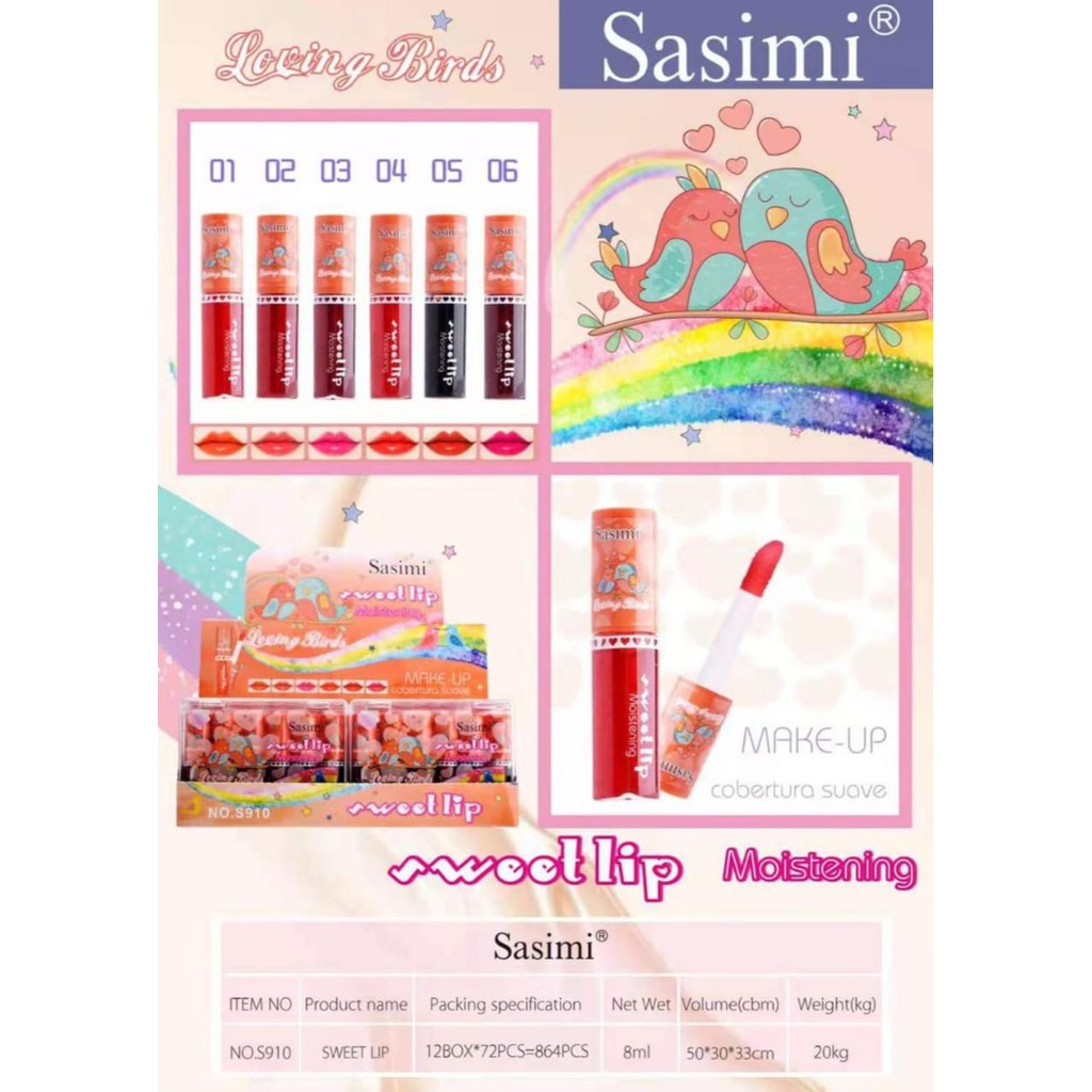 [PERPAK] LIPTIN SASIMI LUCKY Rabbit ISI 6PC