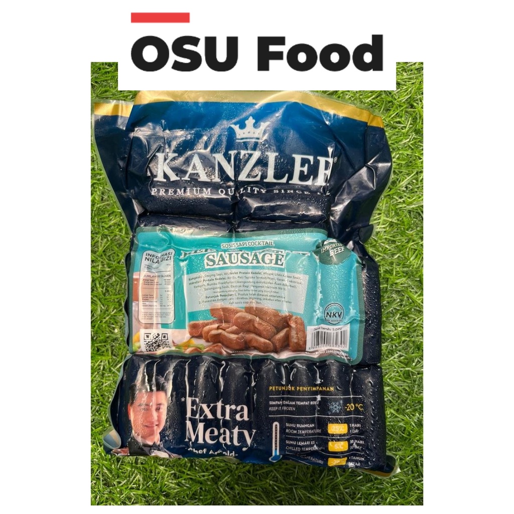 

Kanzler Beef Cocktail Sausage 500gr Sosis Sapi