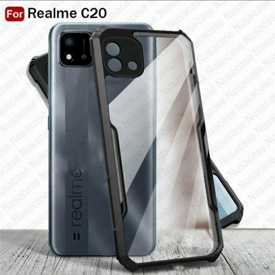 ORI CASE REALME C25 C21 C20 CASE ARMOR SHOCKPROOF OPPO REALME C20 C21 C25 - BC