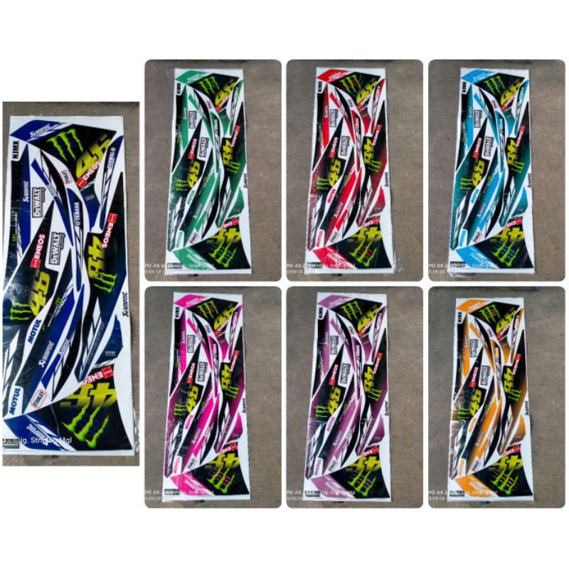 (COD) STRIPING VARIASI JUPITER MX NEW 135 VARIASI