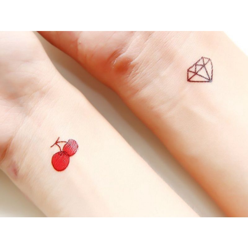 Tatto Temporer Korea Sticker Motif / Tatto Sticker Gaya Korea / Tatto Waterproof Semua Umur