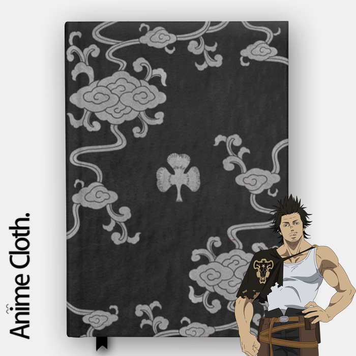 

Buku Grimoire Yami Sukehiro Black Clover Anime Notebook Custom A5 A6