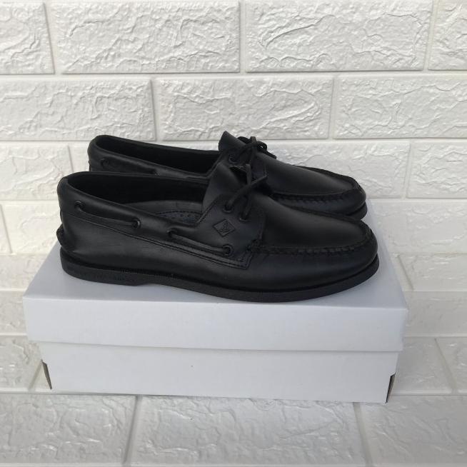 sperry top sider black
