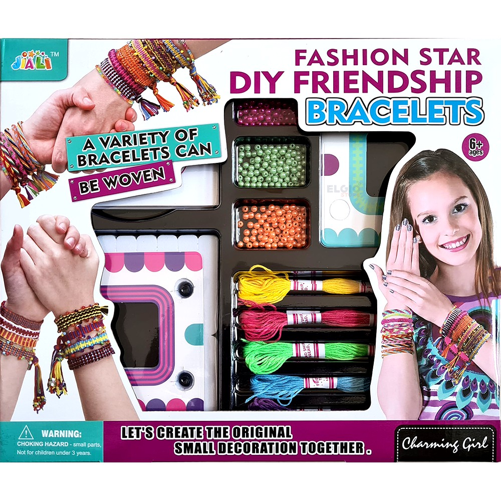 Fashion Star DIY Friendship Bracelets Beads / Mainan Gelang Anak