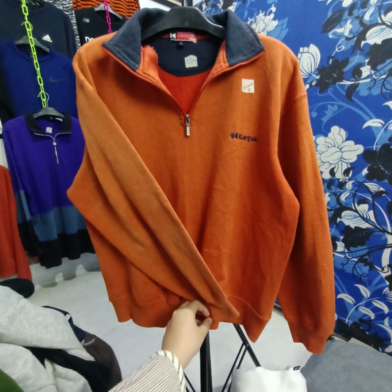 TSP-Crewneck/ Sweater/ Jacket Uniq hitam Kaepa Oren Uniq Camo