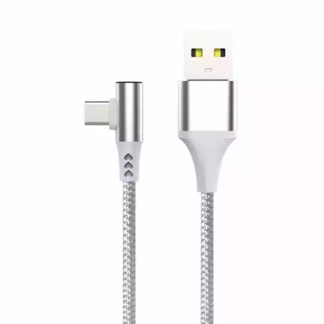 KABEL GAMING CENNOTECH MICRO USB. TYPE C. LIGHTNING . FAST CHARGING. Alluminum Alloy + Nylon