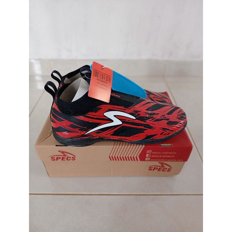 Sepatu Futsal Specs Accelerator Illuzion Laceless In Original
