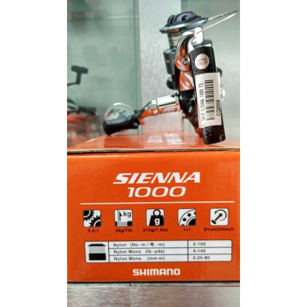 Reel SHIMANO SIENNA 1000 FE