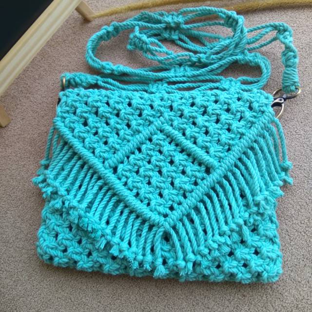 Macrame / tas Macrame / tas rajut / tas handmade / Macrame bag