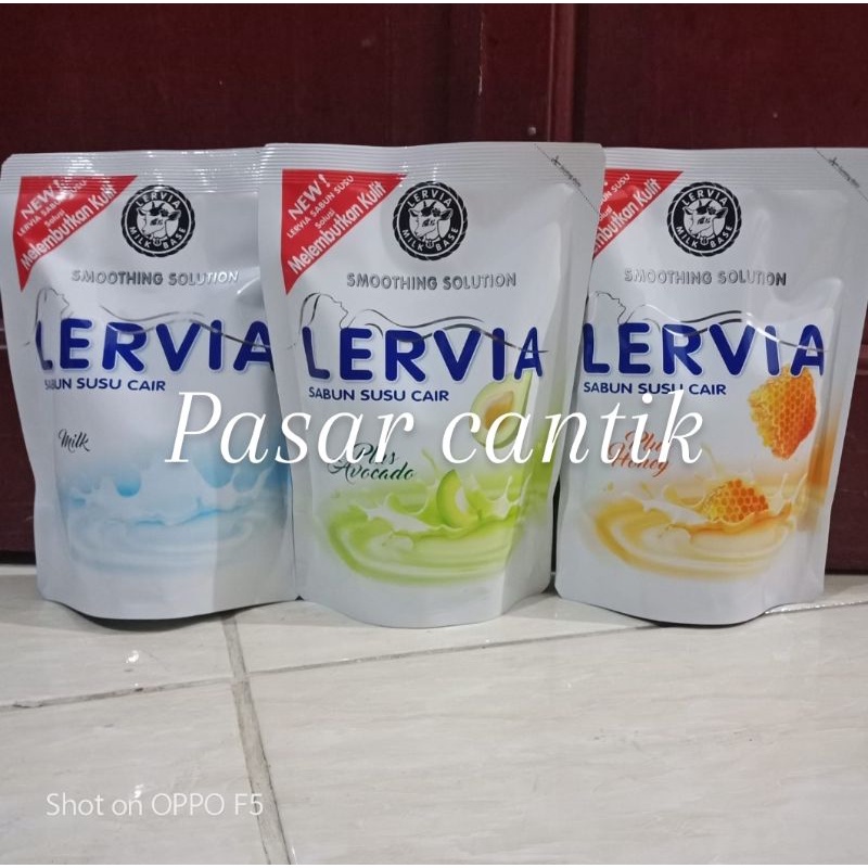 Lervia Cair 400ml / Sabun Cair Lervia 400ml / Lervia