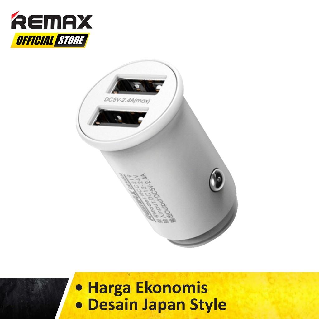 Remax Roki Car Charger Roki 2 Port USB RCC-219