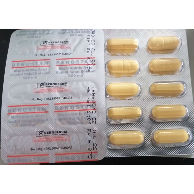 Mefenamic Acid Untuk Apa - Ponstelax 500mg Capl 100s Manfaat Dosis Efek