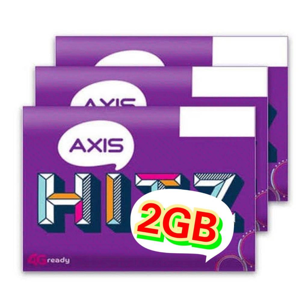 Kartu Perdana AXIS 2GB