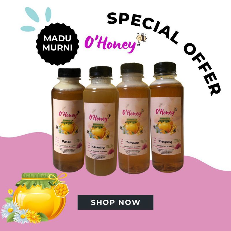 

O'Honey Madu murni 250 ml