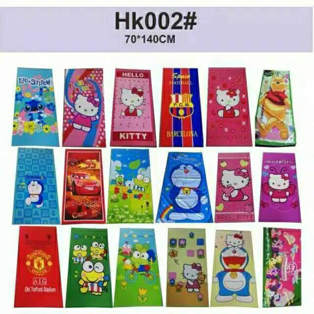 Handuk karakter shafira olshop asli jember bisa cod