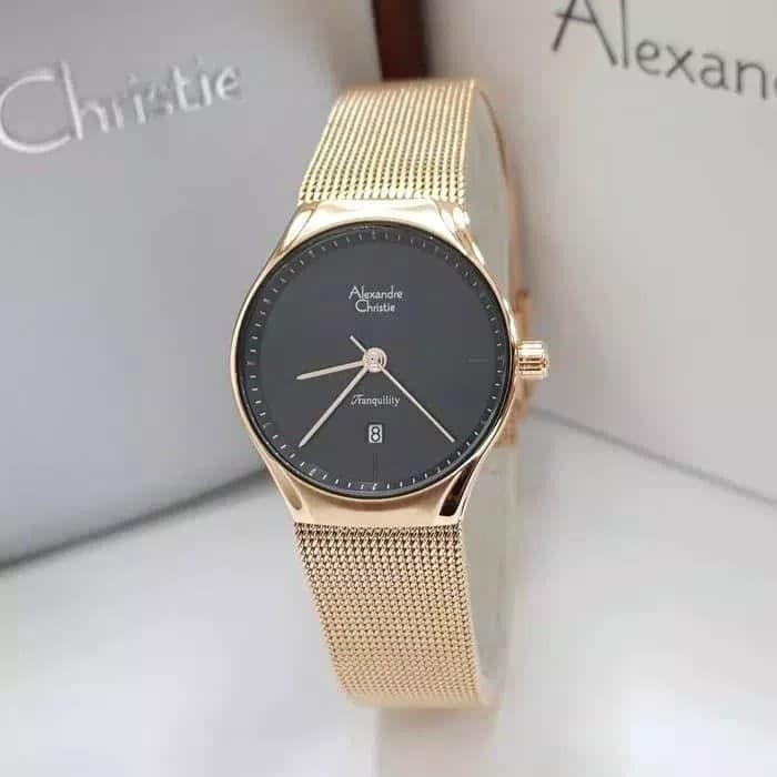 Jam Tangan Wanita Alexandre Christie Original New Model AC9581